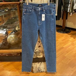 NWT A.P.C. Middle Standard Slim Fit Jeans